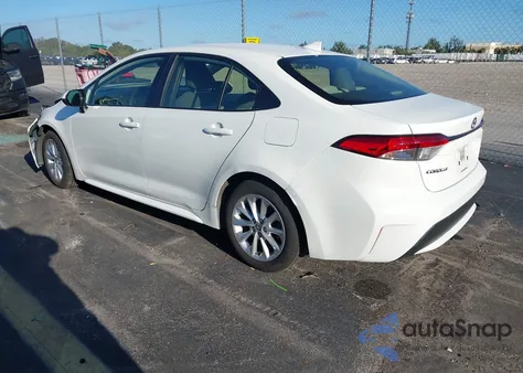 2021 Toyota Corolla Le from USA, damaged, VIN JTDVPMAE2MJ121390